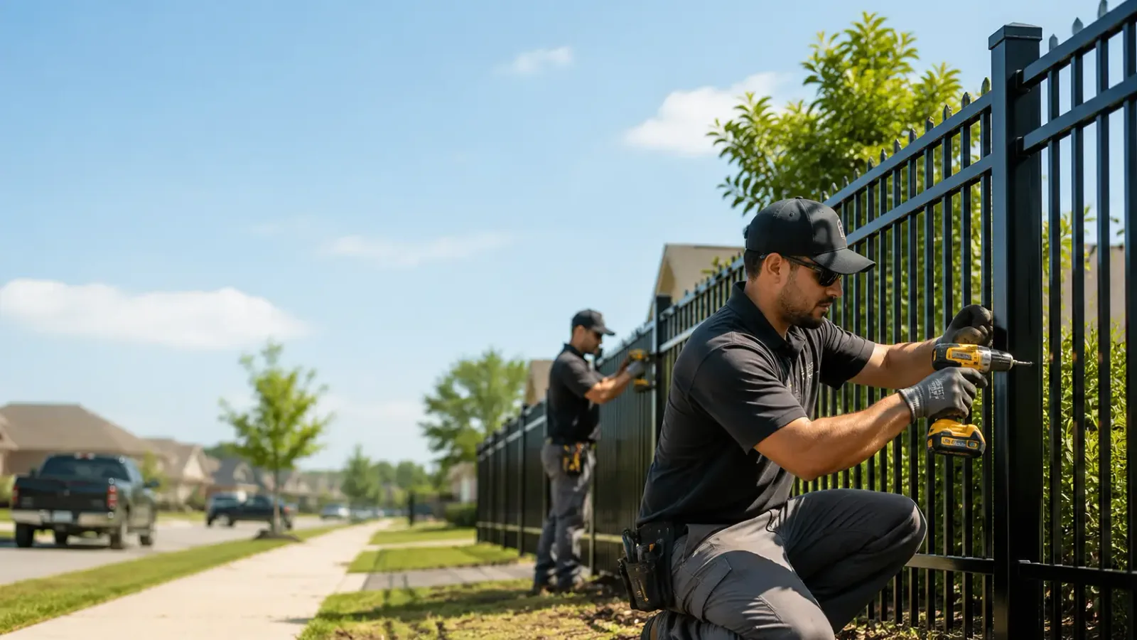 Metal Fence Installation in Grulla, TX